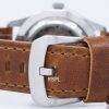 Seiko 5 Sports Automatic Japan Made Ratio Brown Leather SNZG15J1-LS9 Men’s Watch 6
