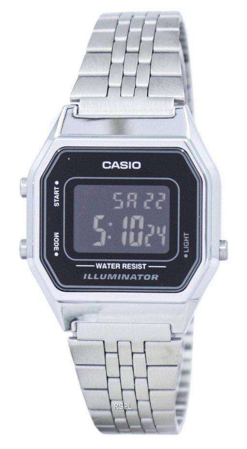 Casio Vintage Illuminator Alarm Digital LA680WA-1BDF Women's Watch