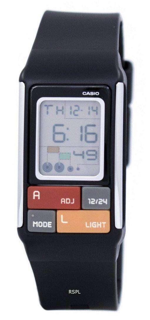 Casio Poptone Dual Time Digital LDF-50-1D LDF50-1D Women's Watch