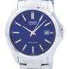Casio Quartz Analog Stainless Steel Blue Dial MTP-1183A-2ADF MTP-1183A-2A Mens Watch