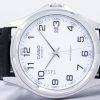 Casio Quartz Analog White Dial Black Leather MTP-1183E-7BDF MTP-1183E-7B Mens Watch 4
