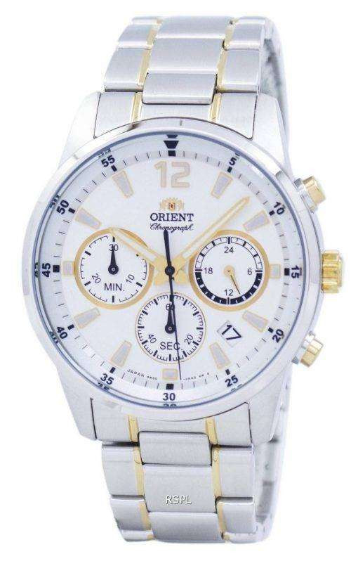 Orient Sports Chronograph Quartz Japan Made RA-KV0003S00C Men's Watch
