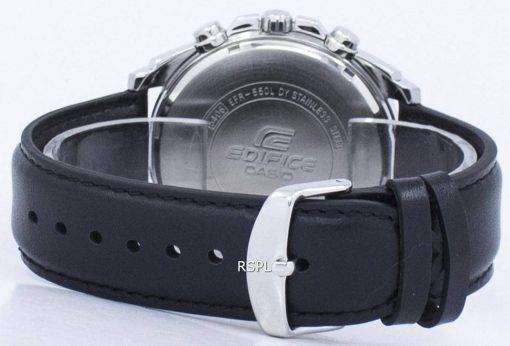 Casio Edifice World Time Quartz EFR-550L-1AV EFR550L-1AV Men's Watch