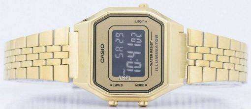 Casio Youth Vintage Illuminator Alarm Digital LA680WGA-9B Women's Watch
