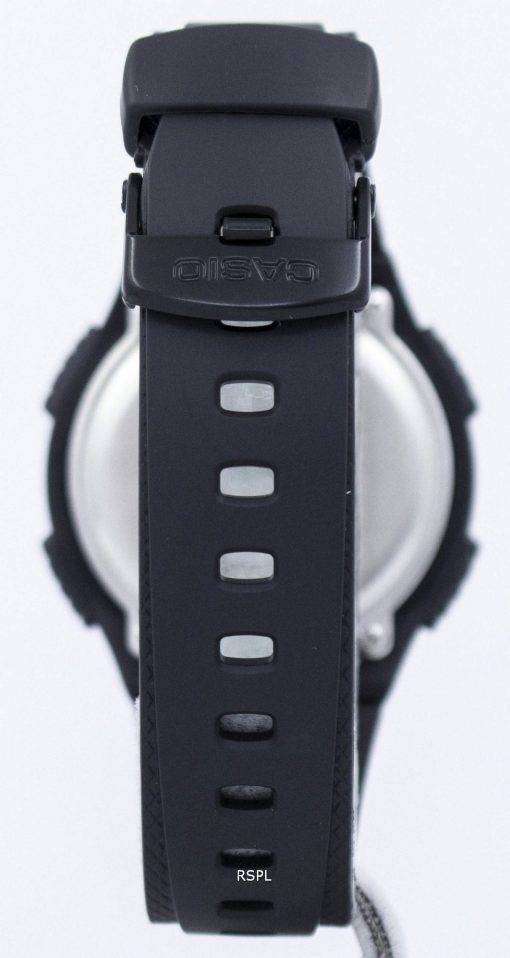 Casio Youth Illuminator Dual Time Digital W-734-1AV W734-1AV Men's Watch