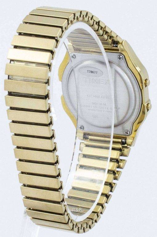 Timex Classic Indiglo Chronograph Alarm Digital T78677 Men's Watch