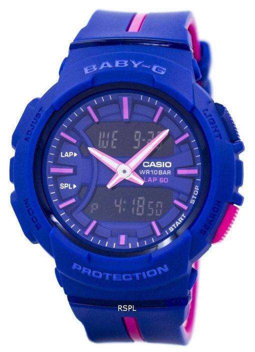 Casio Baby-G Shock Resistant Dual Time Analog Digital BGA-240L-2A1 Women's Watch