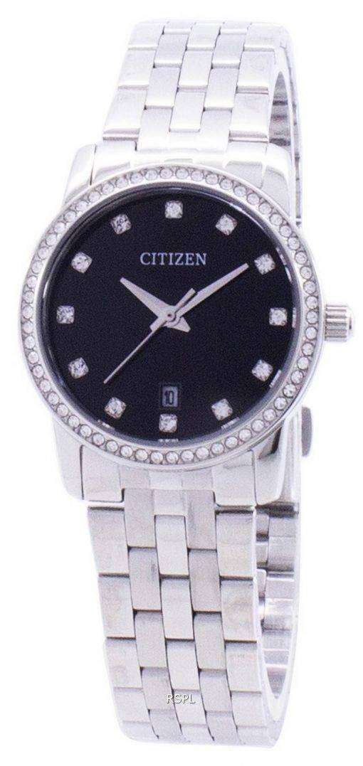 Citizen Quartz Diamond Accent EU6030-56E Women's Watch