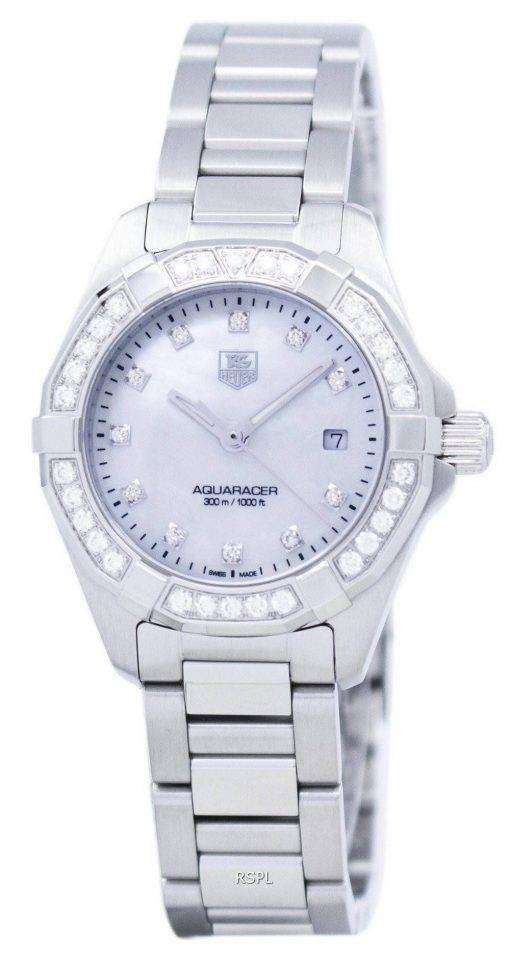 TAG Heuer Aquaracer Quartz Diamond Accent WAY1414.BA0920 Women's Watch