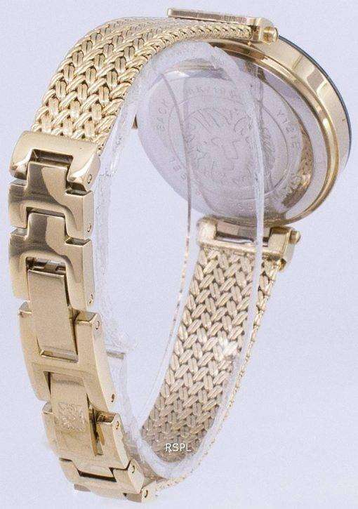 Anne Klein Quartz Diamond Accents 1906BKGB Women's Watch