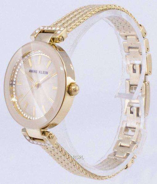 Anne Klein Quartz Diamond Accents 1906TMGB Women's Watch