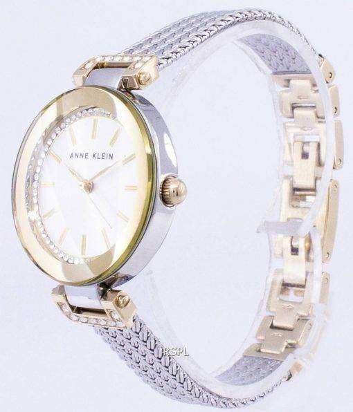 Anne Klein Quartz Diamond Accents 1907SVTT Women's Watch