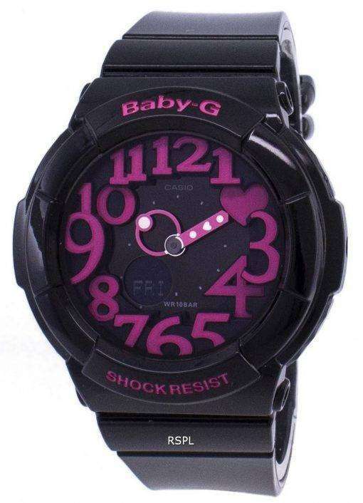 Casio Baby-G Neon Illuminator Analog-Digital BGA-130-1B Women's Watch