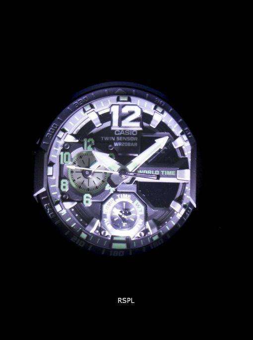 Casio G-Shock GRAVITYMASTER Twin Sensor World Time GA-1100-1A3 Mens Watch