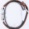 Casio Quartz Silver Dial Brown Leather MTP-1095E-7BDF MTP-1095E-7B Mens Watch 2