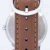 Casio Quartz Silver Dial Brown Leather MTP-1095E-7BDF MTP-1095E-7B Mens Watch 3