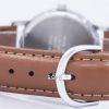 Casio Quartz Silver Dial Brown Leather MTP-1095E-7BDF MTP-1095E-7B Mens Watch 5