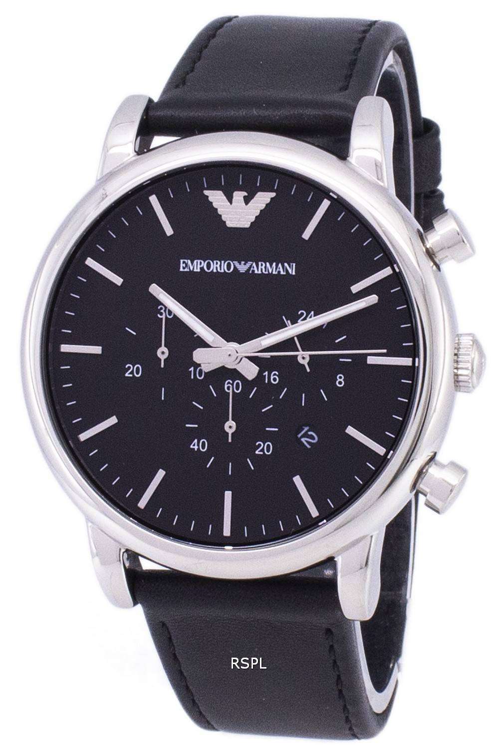 Emporio Armani Classic Chronograph Quartz AR1828 Men's Watch ...