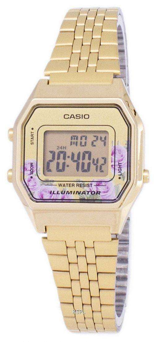 Casio Vintage Illuminator Quartz Digital LA680WA-4C Women's Watch