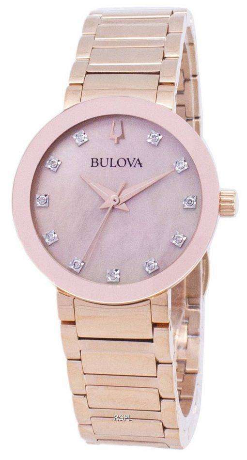 Bulova Modern 97P132 Diamond Accents Quartz Women's Watch
