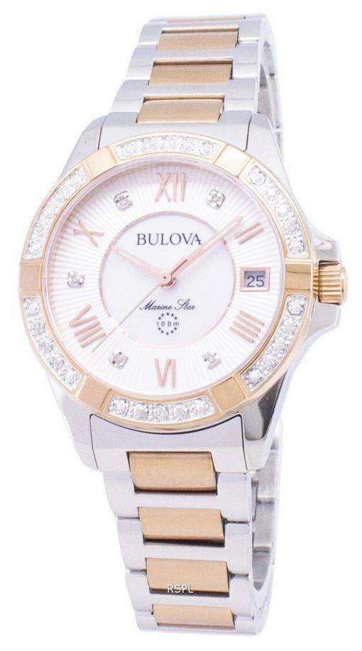 Bulova Marine Star 98R234 Diamond Accent Quartz Women's Watch