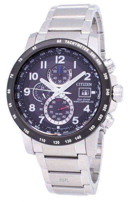 Citizen Eco-Drive AT8124-83E Radio Controlled Power Reserve 200M Men's Watch
