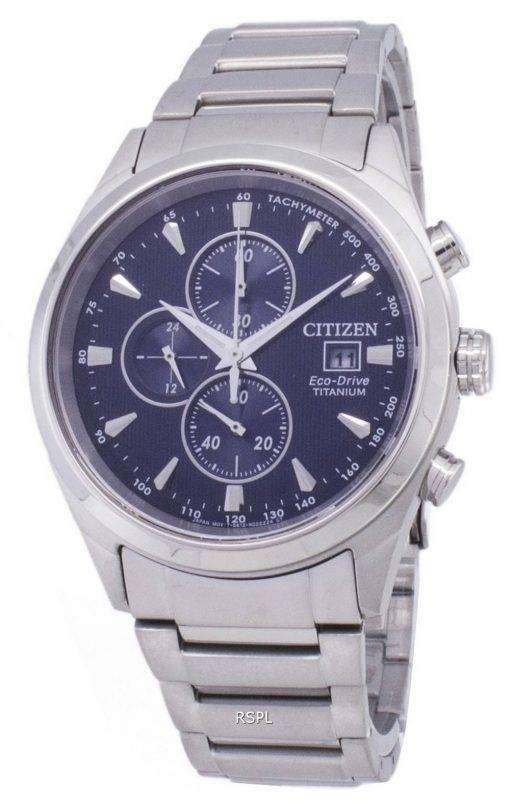 Citizen Eco-Drive CA0650-82M Titanium Chronograph Men’s Watch