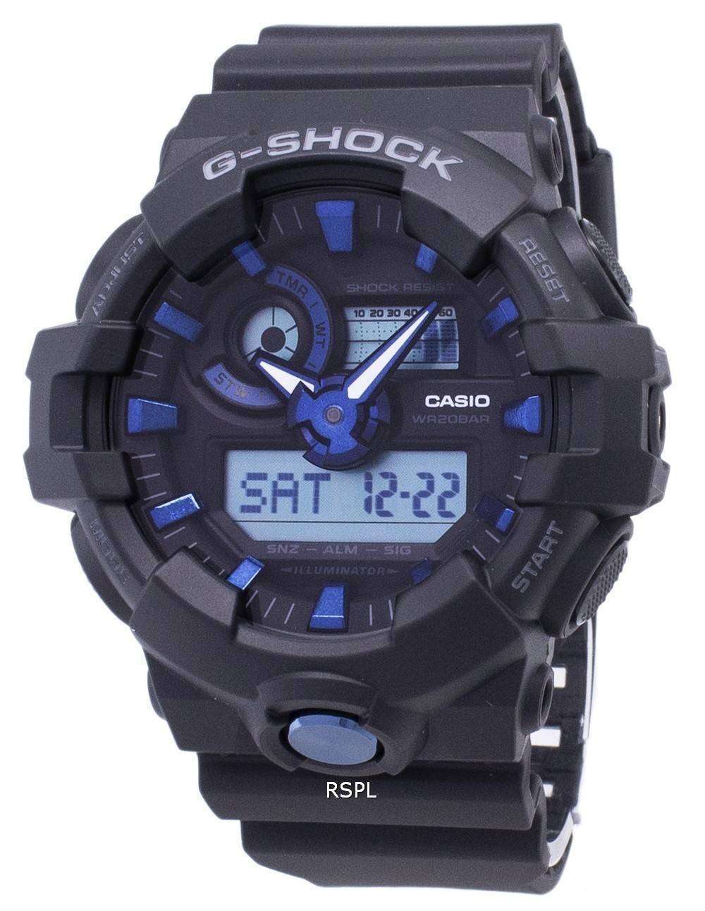 Casio G-Shock GA-710B-1A2 Illuminator Analog Digital 200M Men's Watch ...
