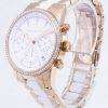 Michael Kors Ritz Quartz Chronograph Crystal Accent MK6324 Women’s Watch 2