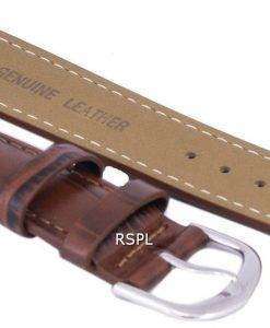 Brown Ratio Brand Leather Strap 22mm