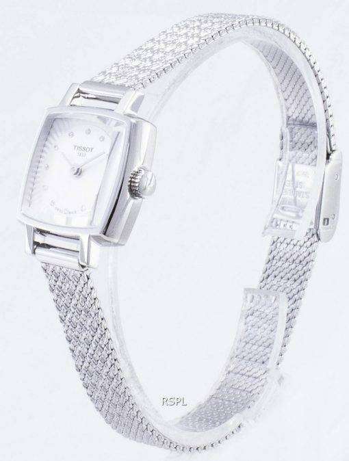 Tissot T-Lady Lovely Square T058.109.11.036.00 T0581091103600 Diamond Accents Quartz Women's Watch