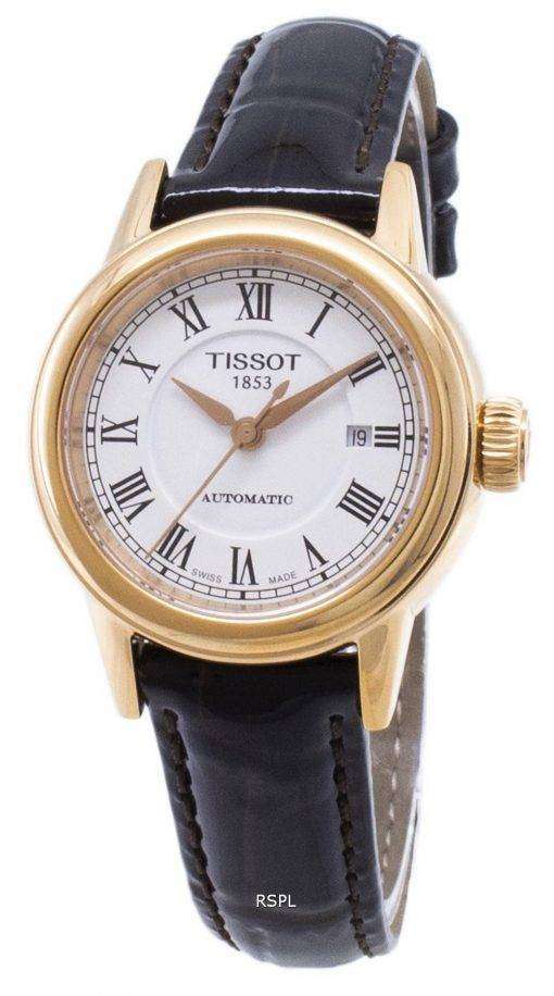 Tissot T-Classic Carson T085.207.36.013.00 T0852073601300 Automatic Analog Women's Watch