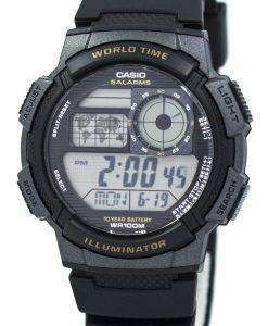 Casio Youth Digital World Time AE-1000W-1AV Men's Watch