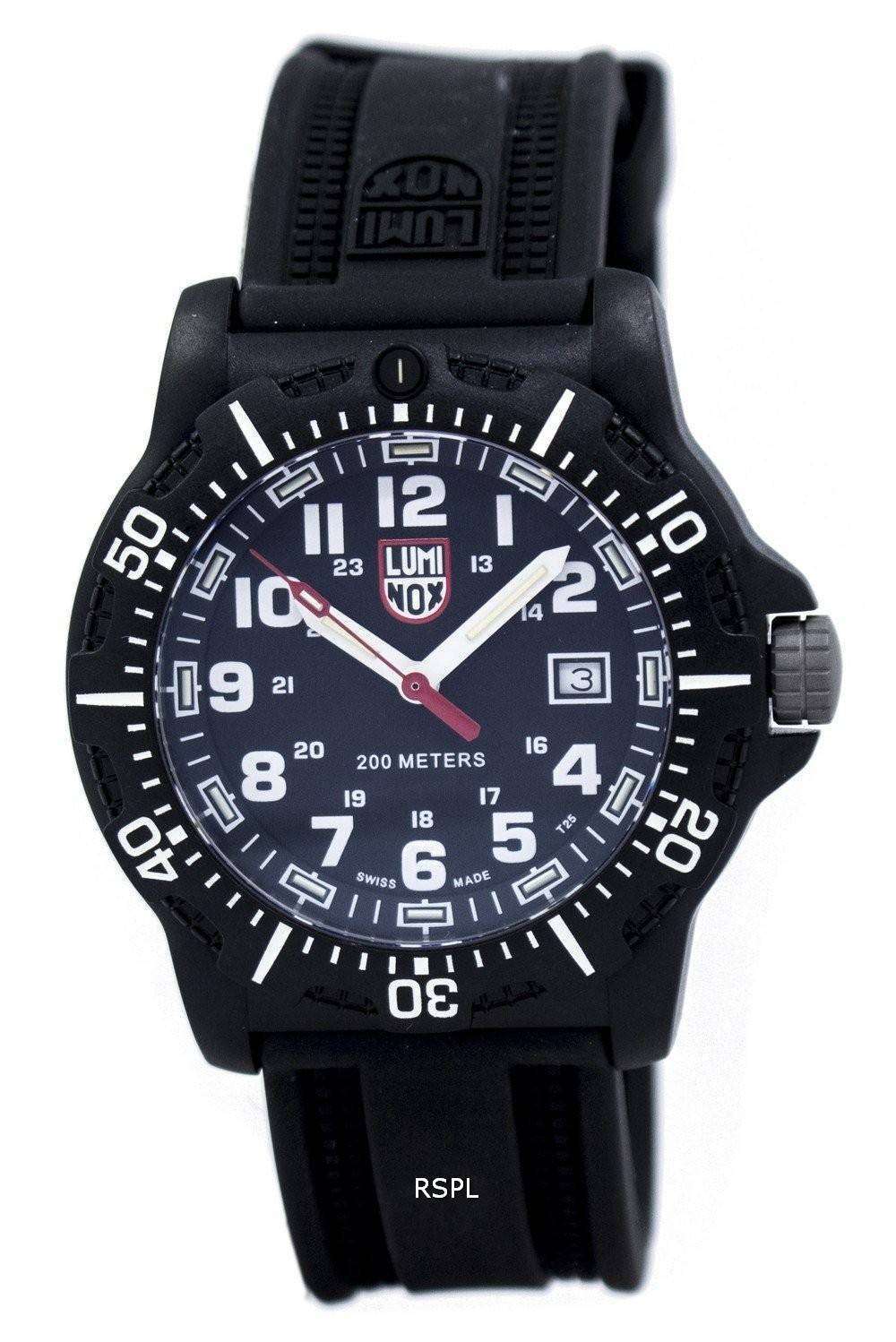 Luminox Black OPS 8880 Series XL.8881 Quartz 200M Men's Watch ...