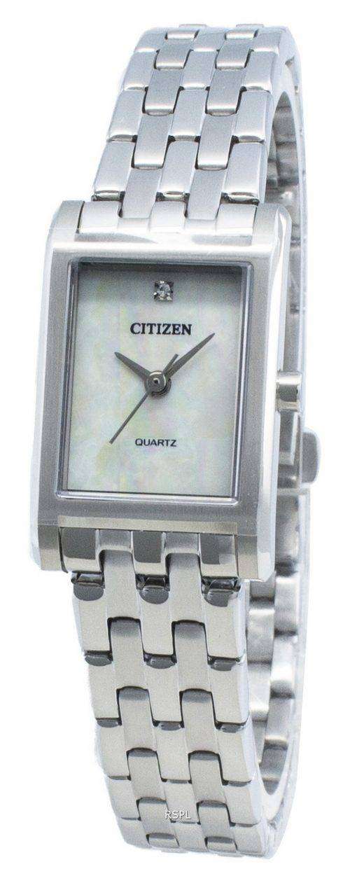Citizen Quartz EJ6121-51D Diamond Accents Women's Watch