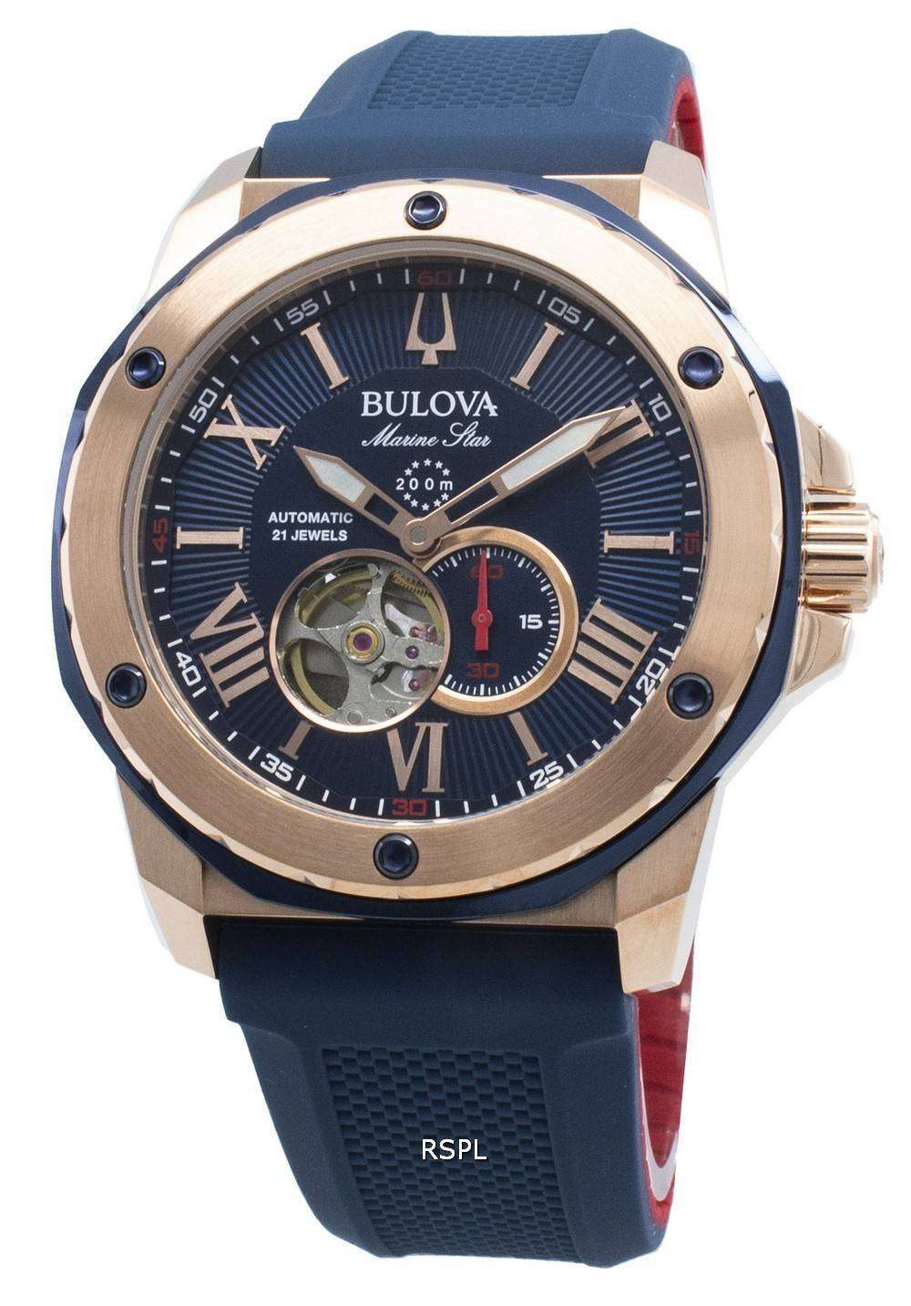 Bulova Marine Star 98A227 Automatic 200M Men's Watch