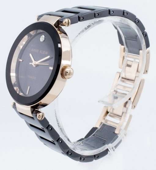 Anne Klein 1018RGBK Diamond Accents Quartz Women's Watch