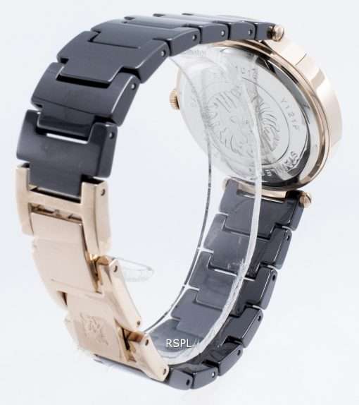 Anne Klein 1018RGBK Diamond Accents Quartz Women's Watch