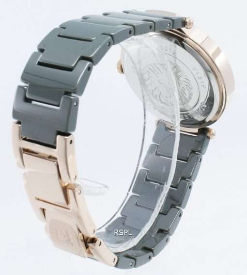 Anne Klein 1018RGGN Diamond Accents Quartz Women's Watch