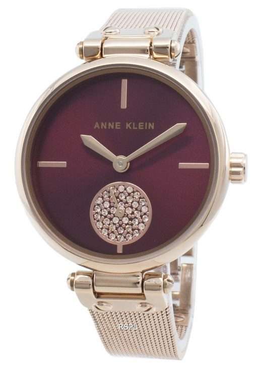 Anne Klein 3000BYRG Diamond Accents Quartz Women's Watch