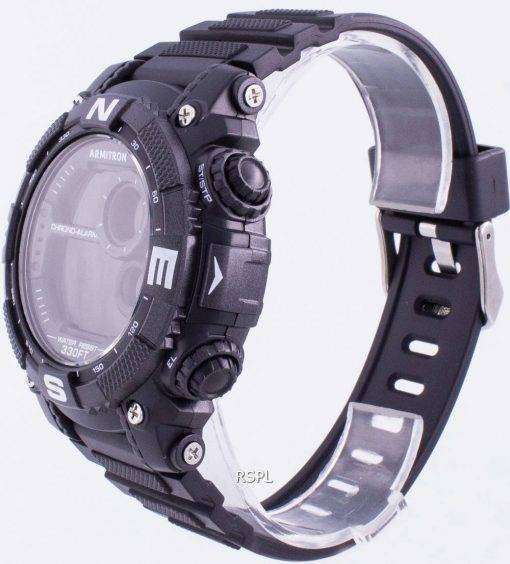 Armitron Sport 408284BLK Quartz Compass Men's Watch