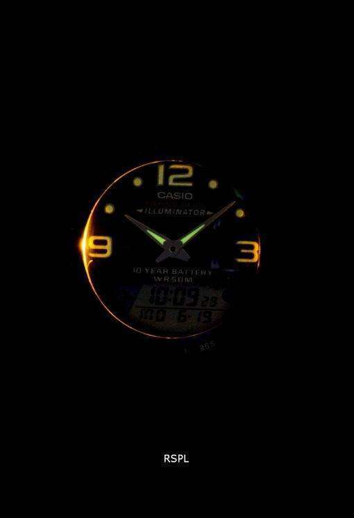 Casio Analog Digital Out Gear Fishing Illuminator AW-82-1AVDF AW-82-1AV Men's Watch