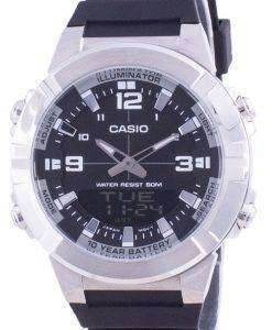 Casio Analog Digital World Time Resin Strap AMW-870-1A AMW870-1 Mens Watch