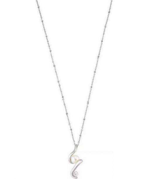 Morellato Luminosa Stainless Steel Cultured Pearls SAET10 Womens Necklace