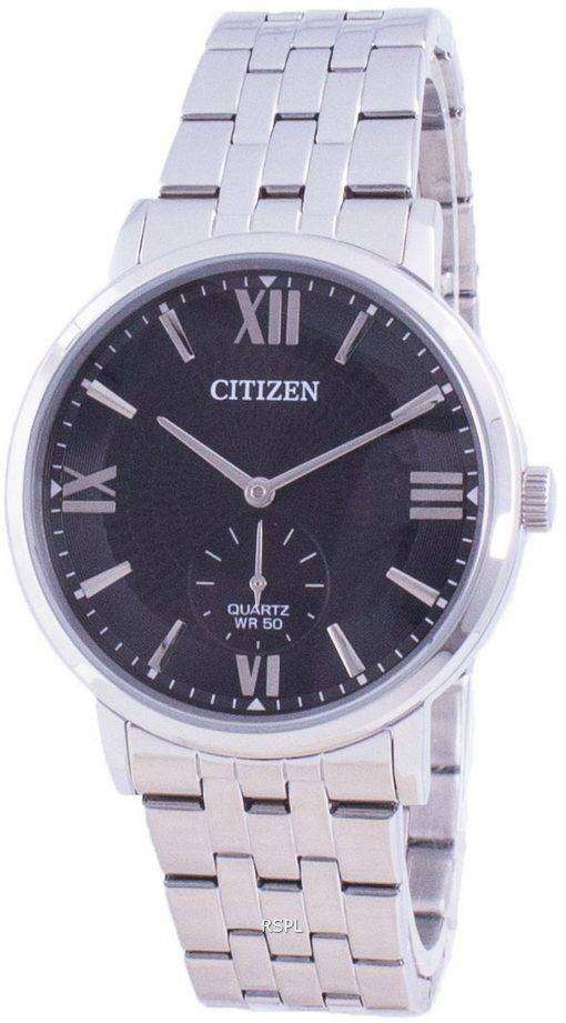 Citizen Black Dial Stainless Steel Quartz BE9170-72E Mens Watch