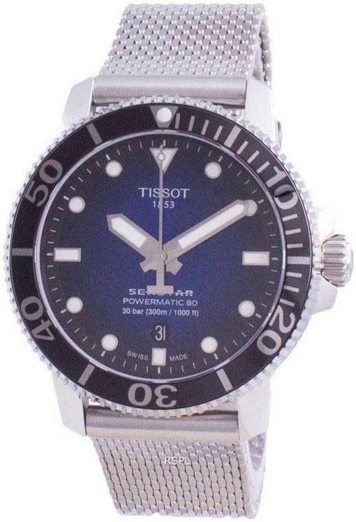 Tissot Seastar 1000 Powermatic 80 Automatic Divers T120.407.11.041.02 T1204071104102 300M Mens Watch