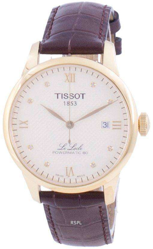 Tissot Le Locle Powermatic 80 Automatic T006.407.36.266.00 T0064073626600 Mens Watch