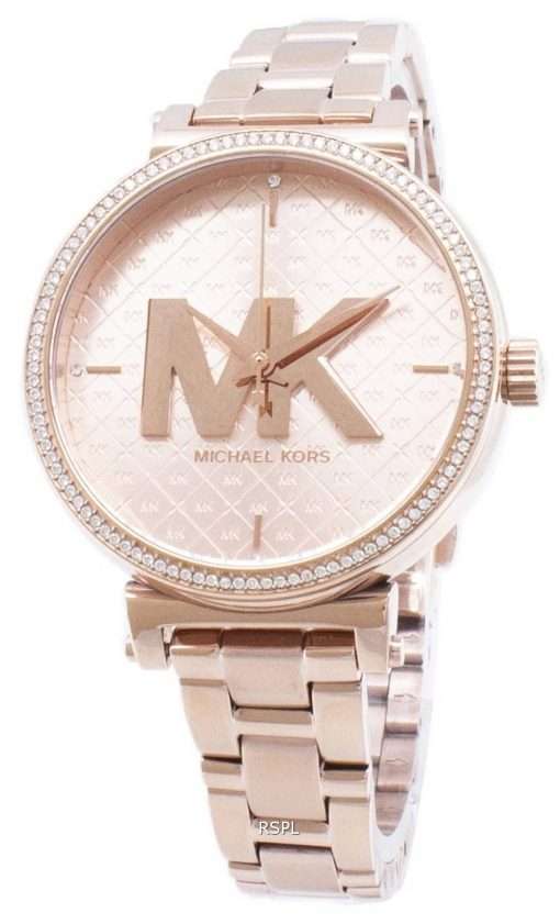 Refurbished Michael Kors Sofie Diamond Accents Quartz MK4335 Women's Watch