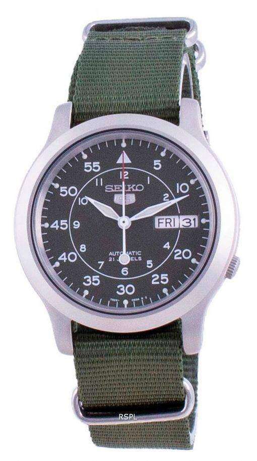 Seiko 5 Military SNK805K2-var-NATOS12 Automatic Nylon Strap Men's Watch