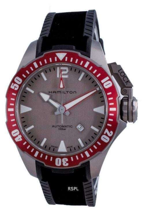 Hamilton Khaki Navy Frogman Titanium Automatic H77805380 100M Men's Watch